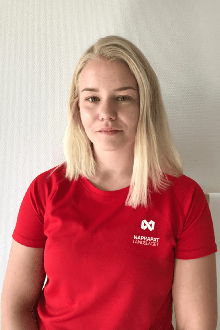 Bilden visar Elin Löfving