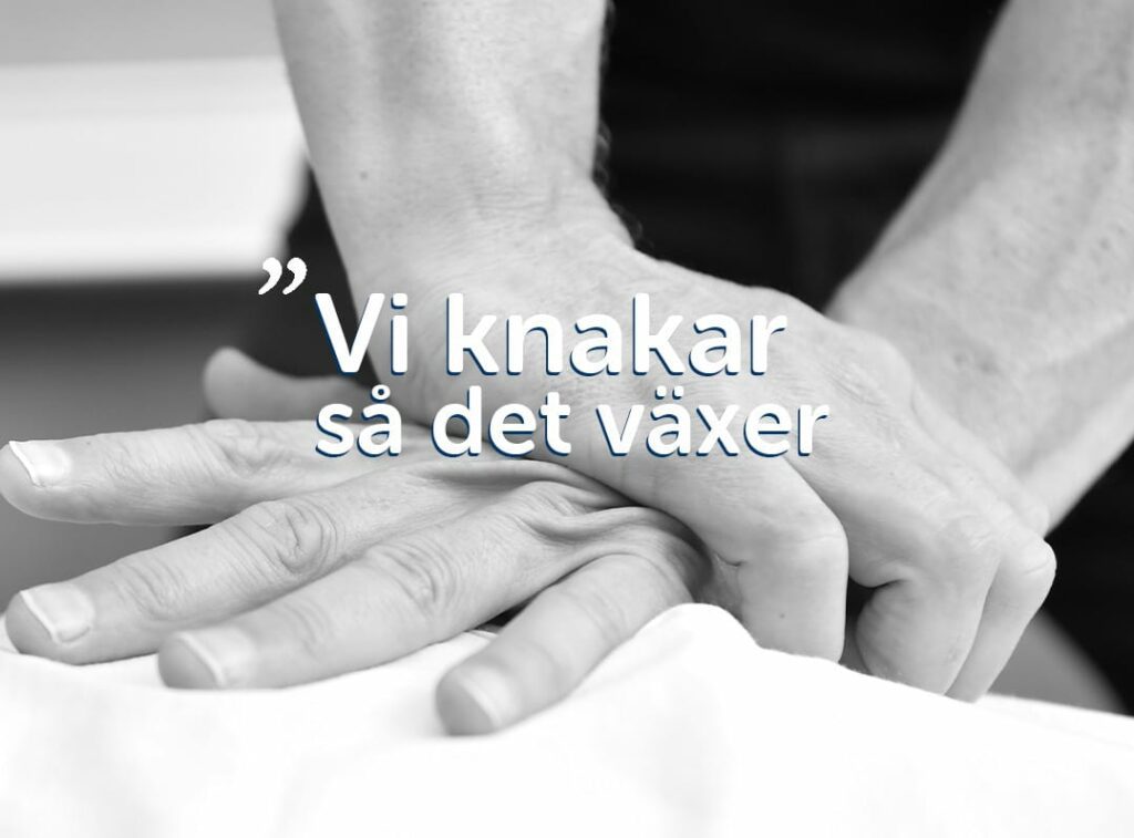 Vi växer så det knakar, Naprapatlandslaget